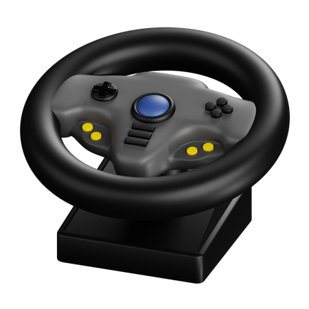 Consola de dirección  3D Icon