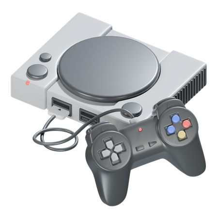 Consola de juego  3D Icon