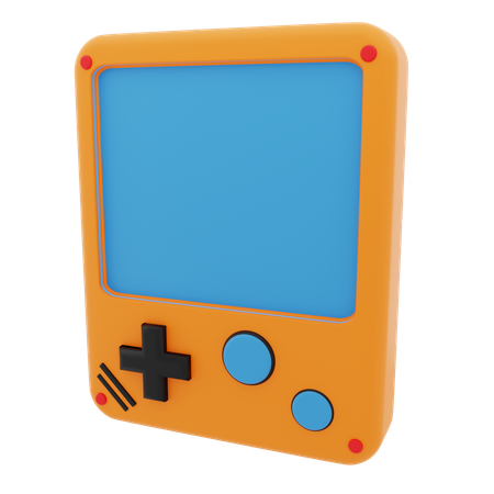 Consola de juego  3D Icon