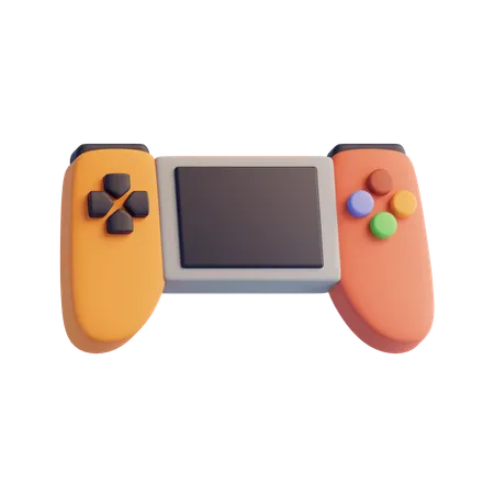 Consola de juego  3D Icon