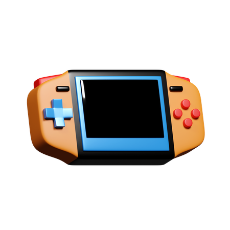 Consola de juegos portátil  3D Icon