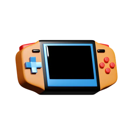 Consola de juegos portátil  3D Icon