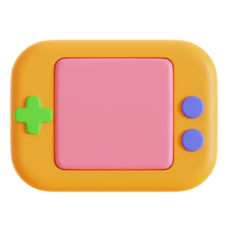 Consola de juegos portátil  3D Icon
