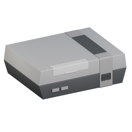 Consola nintendo clasica  3D Icon