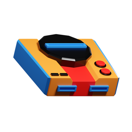 Consola retro  3D Icon