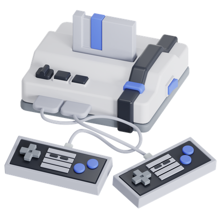 Consola y controlador  3D Icon