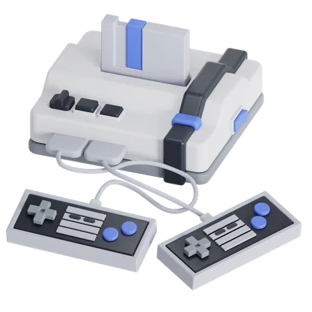 Console and controller  3D Icon