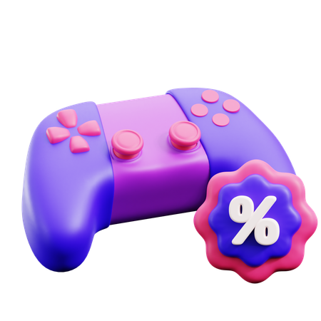 Controlador de console em promoção  3D Icon