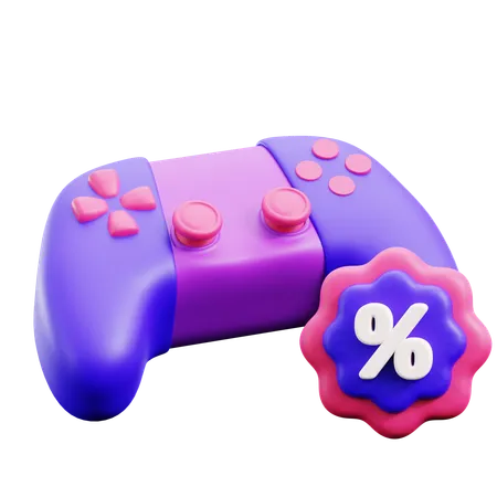 Controlador de console em promoção  3D Icon