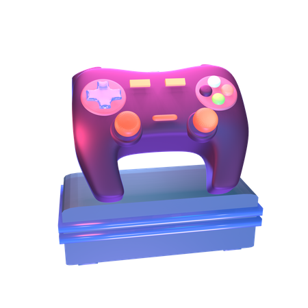 Consola de jogos  3D Icon