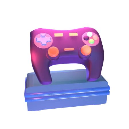 Consola de jogos  3D Icon