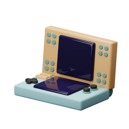 Consola de jogos  3D Icon