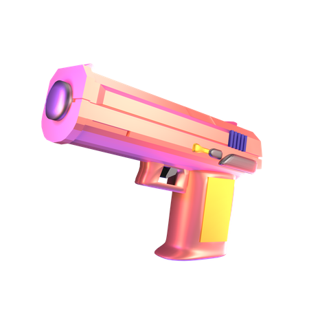 Pistolet de tir à console  3D Icon