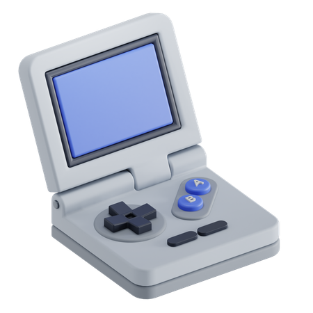 Console flip retrô  3D Icon