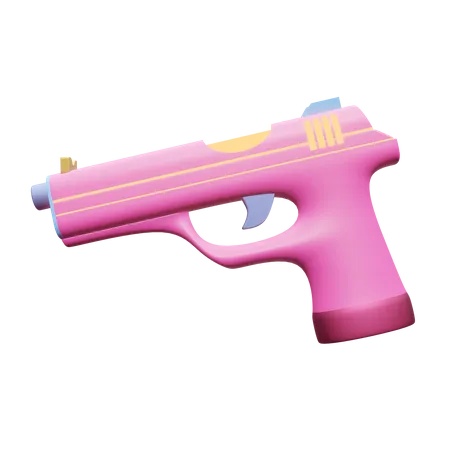 Console Shooting Gun  3D Icon