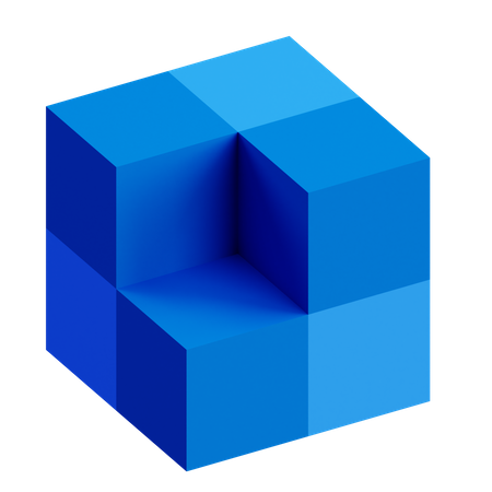 Consortium Blockchain  3D Icon