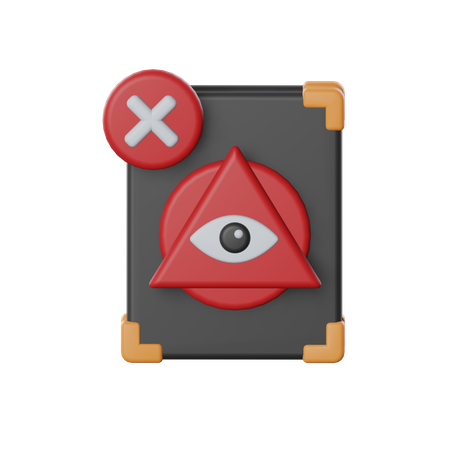 Conspiracy Theory  3D Icon