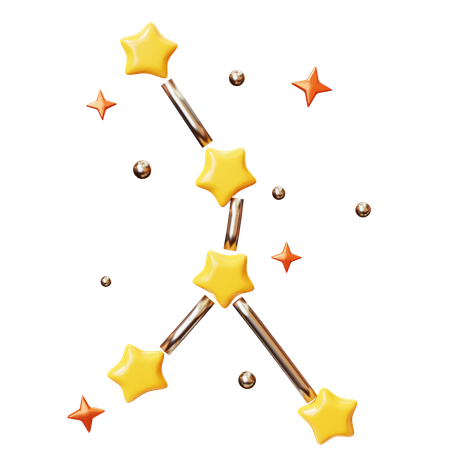Constelação  3D Icon