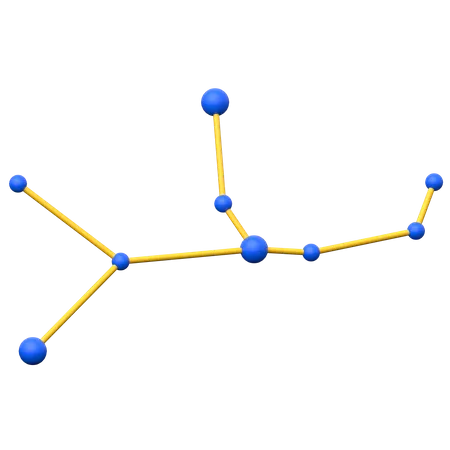 Étoiles de la constellation  3D Icon