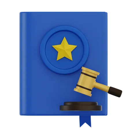 Constitution Book  3D Icon