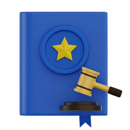 Constitution Book  3D Icon