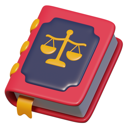 Livre de constitution  3D Icon