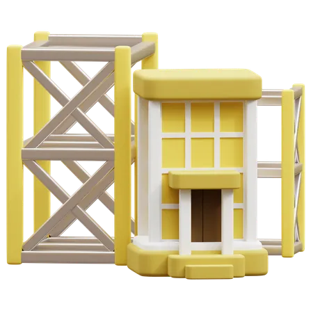 Construção  3D Icon