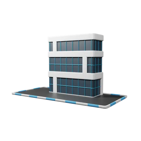 Construção de arranha-céu  3D Icon