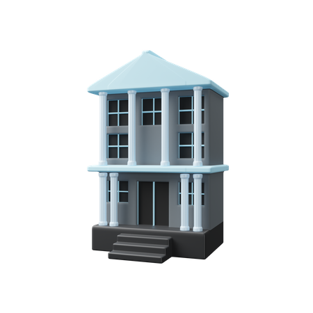 Construção de casas  3D Icon