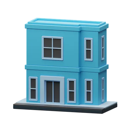 Construção de casas  3D Icon