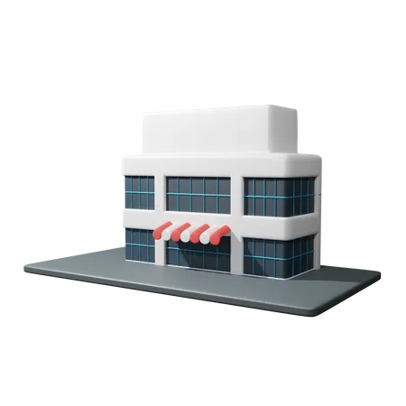 Edifício de loja  3D Icon