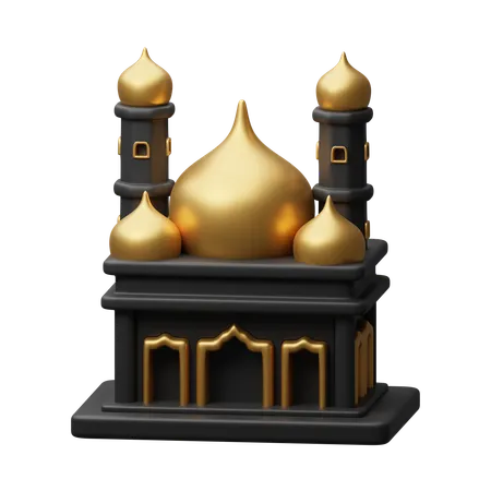 Construção de mesquita  3D Icon