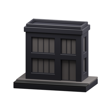 Construcción de casas  3D Icon