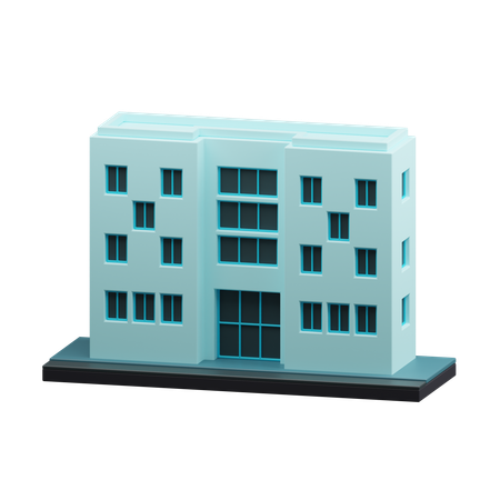 Construcción de casas  3D Icon