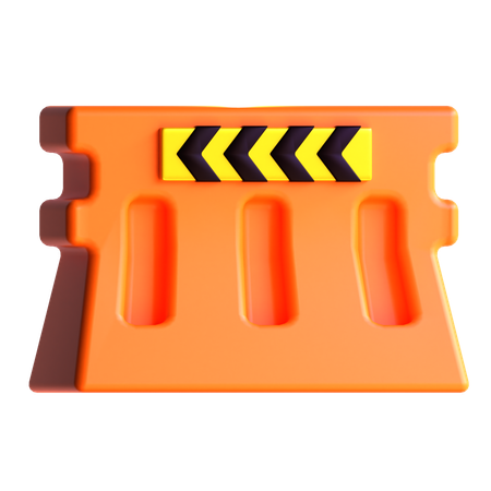 건설 장벽  3D Icon