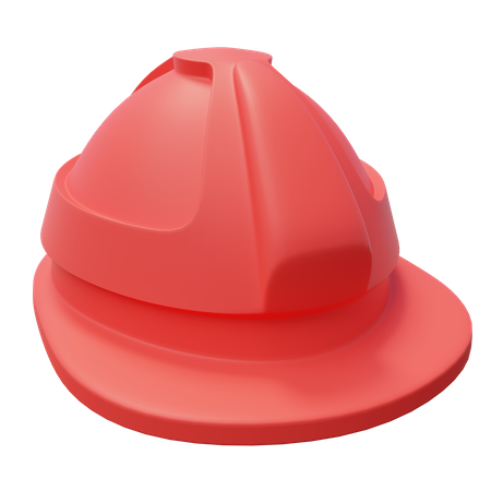 Construction Cap  3D Icon