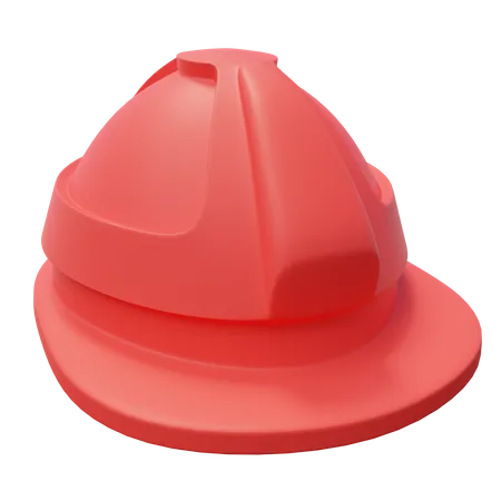 Construction Cap  3D Icon