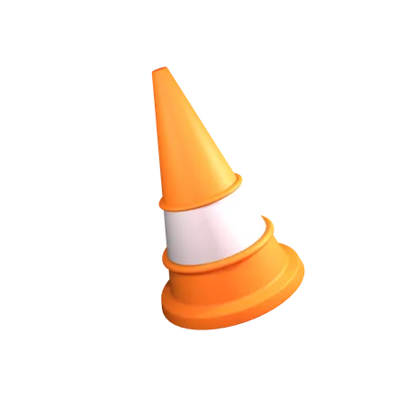 Construction Cone  3D Icon