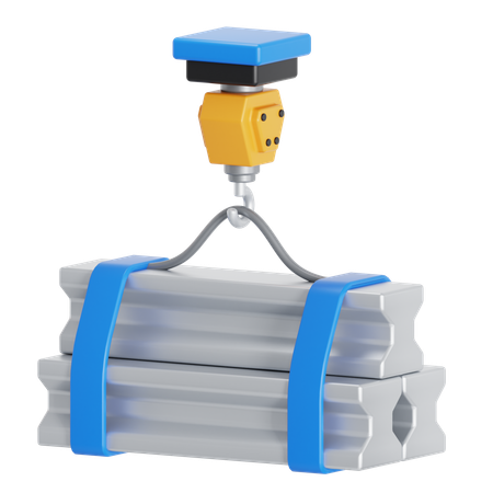 建設用クレーン  3D Icon