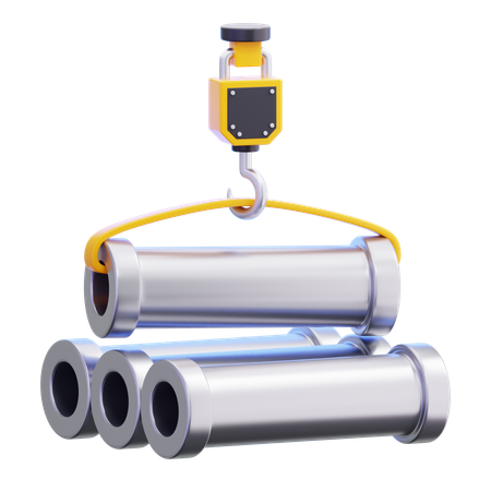 Construction Crane  3D Icon