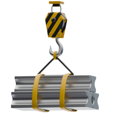 Construction Crane  3D Icon