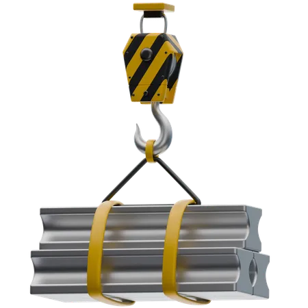 Construction Crane  3D Icon