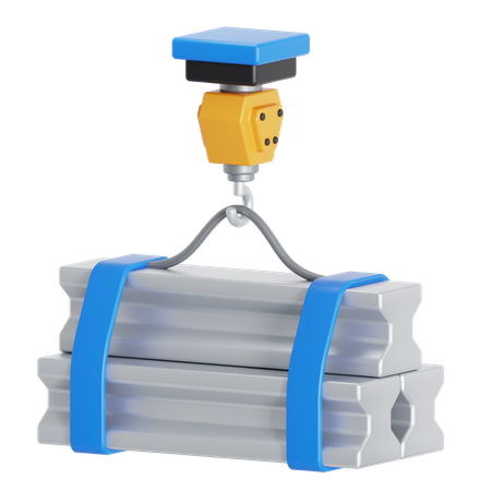 Construction crane  3D Icon