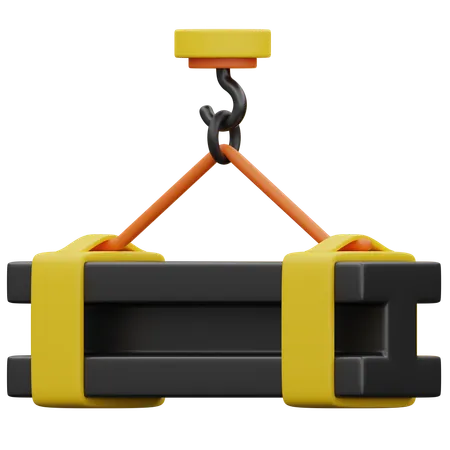 Construction Crane  3D Icon