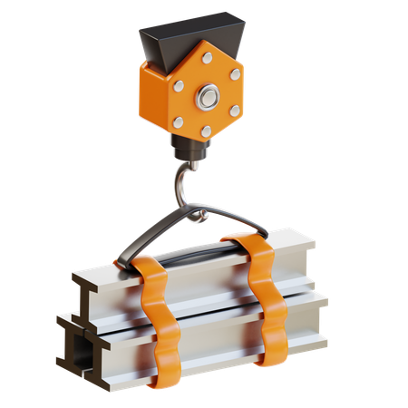 Construction Crane  3D Icon