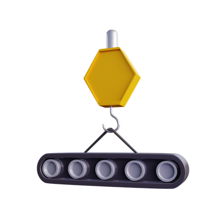 Construction Crane  3D Icon