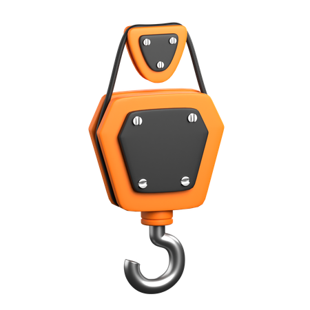 Construction Crane  3D Icon