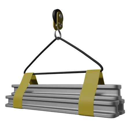 Construction Crane  3D Icon