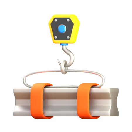 Construction Crane  3D Icon