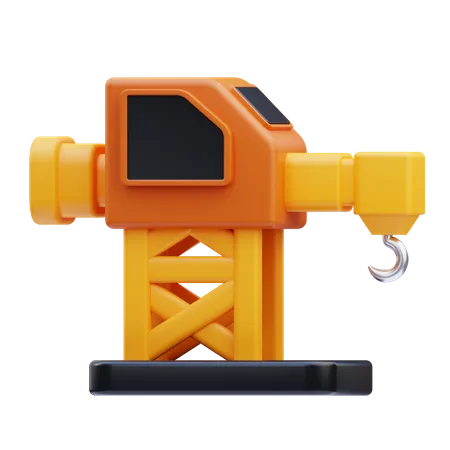 Construction Crane  3D Icon